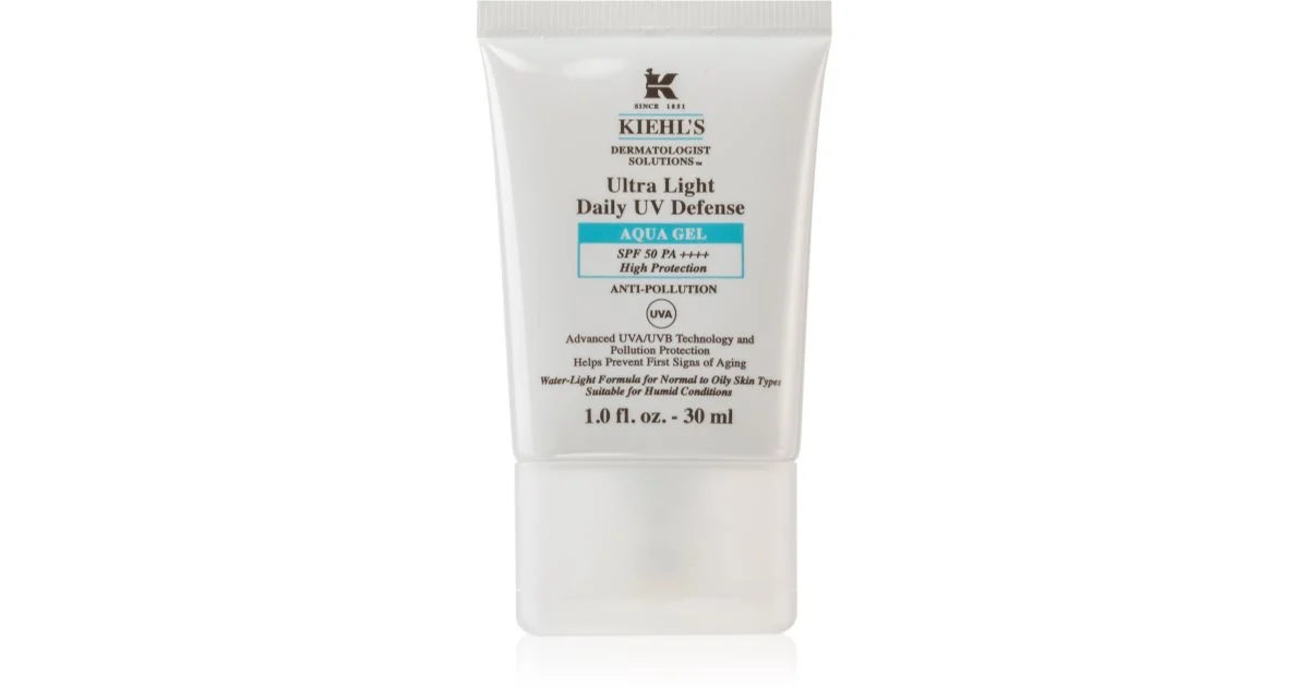 Kiehls Ultra Light Daily UV Defense Aqua Gel SPF 50 - 30 ml