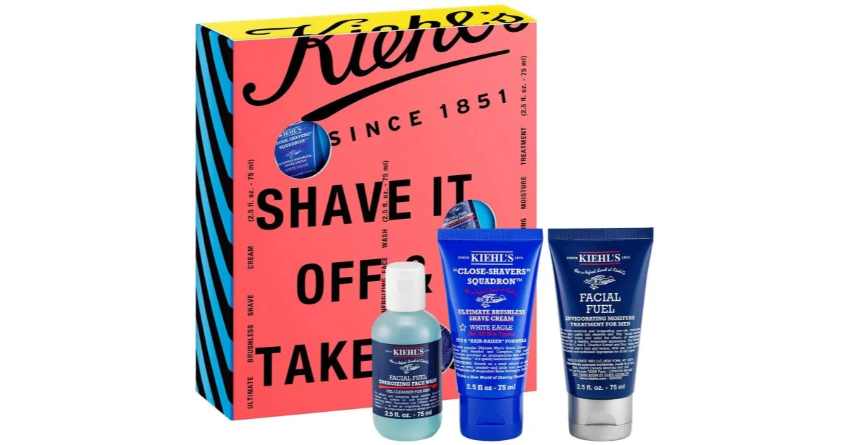 Kiehls Shave It Off & Take Off Set Regalo