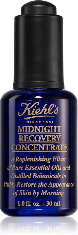 Kiehls Concentrato Midnight Recovery - Siero olio rigenerante notturno per un aspetto fresco della pelle - 30 ml