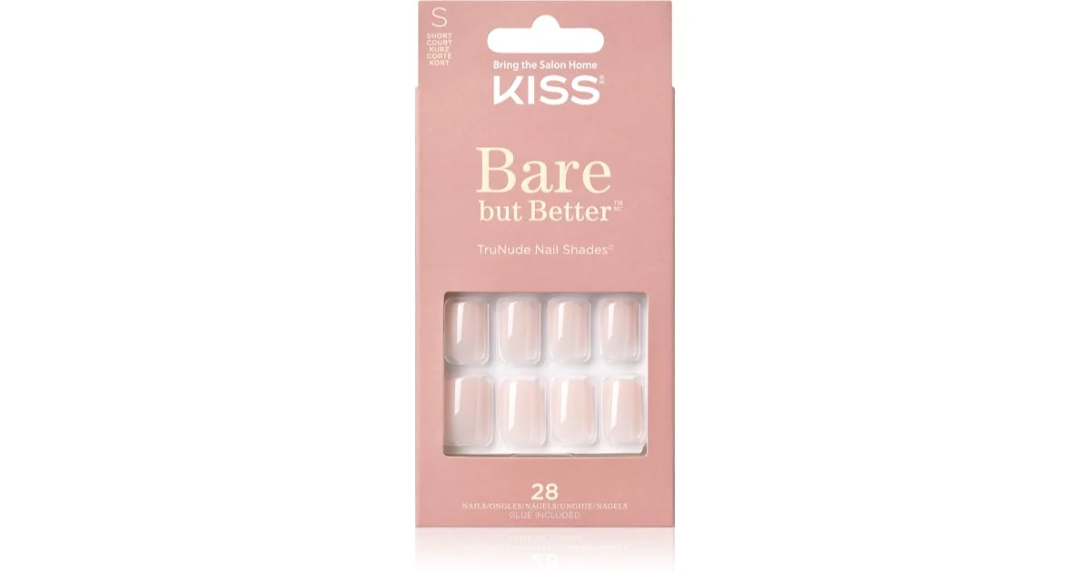 Kiss my face Unghie Bare-But-Better Nudies 28 pezzi