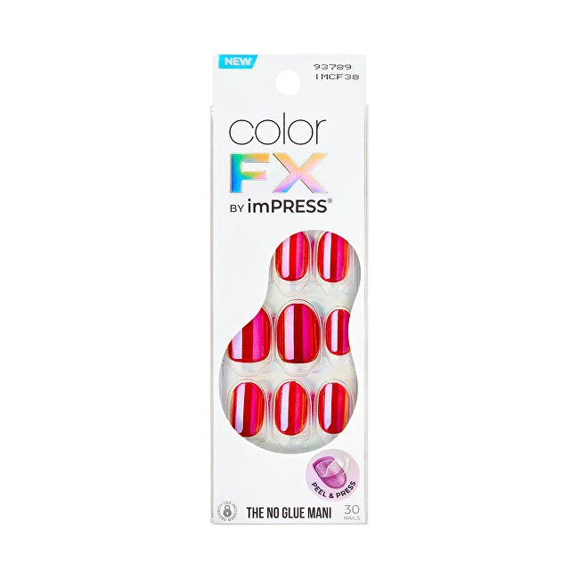 Kiss Unghie autoadesive imPRESS Color FX (Floating) 30 pezzi