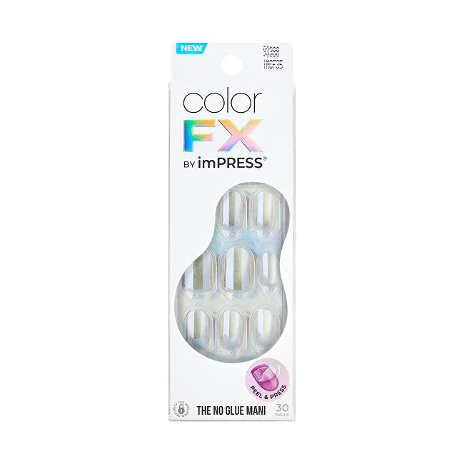 Kiss Unghie autoadesive imPRESS Color FX (Sour Love) 30 pezzi