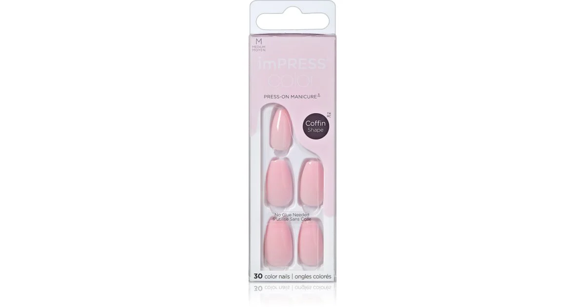 Kiss my face ImPRESS Color MC Pink Dream unghie 30 pezzi