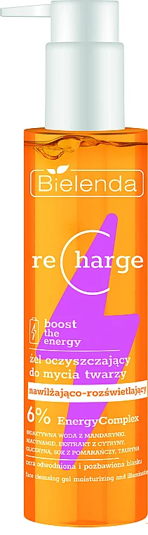Gel detergente idratante e illuminante