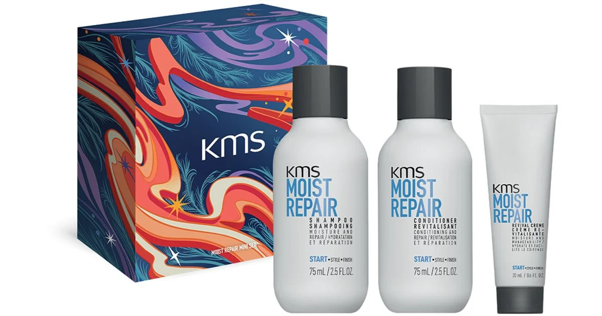 KMS Moist Repair Mini Set confezione regalo nutriente e idratante