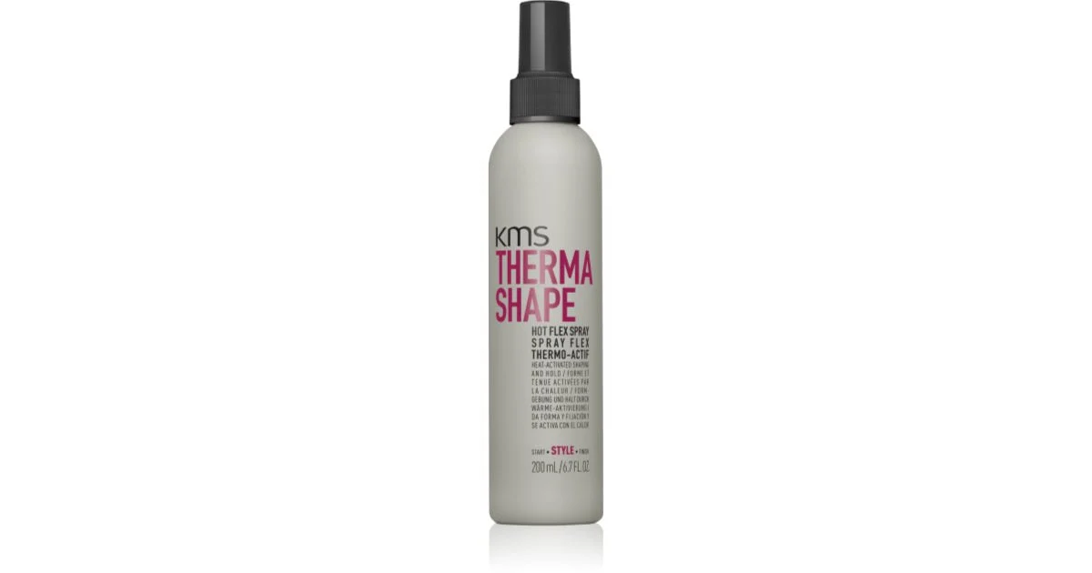 KMS Thermashape Hot Flex Spray per capelli per la termoprotezione dei capelli 200 ml