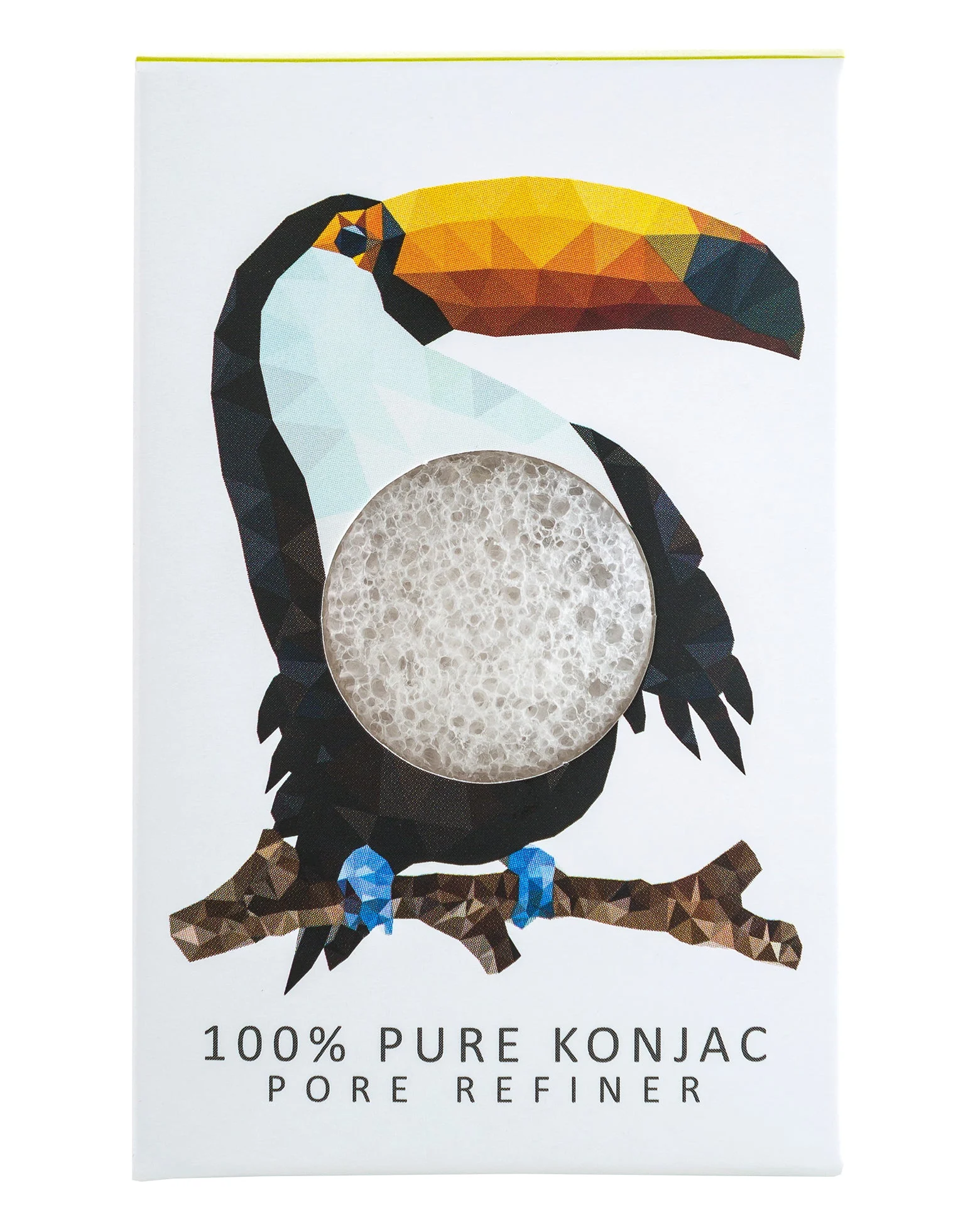 Konjac Rainforest Toucan Spugna per il trucco