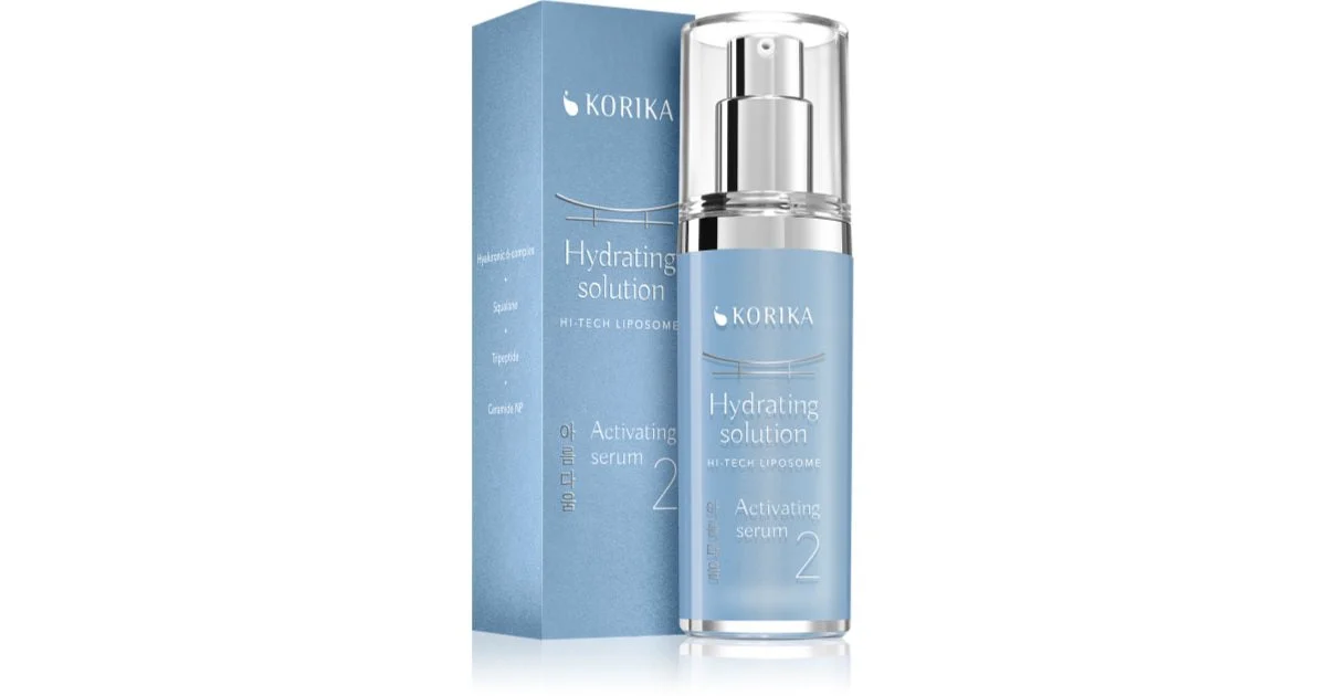 KORIKA HI-TECH LIPOSOME Hydrating solution Activating siero idratante intenso 30 ml