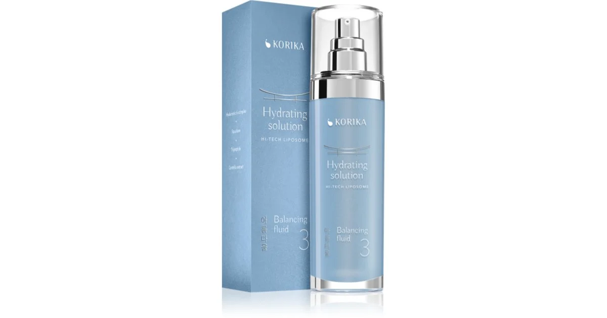 KORIKA HI-TECH LIPOSOME fluido equilibrante emulsione idratante leggera 120 ml