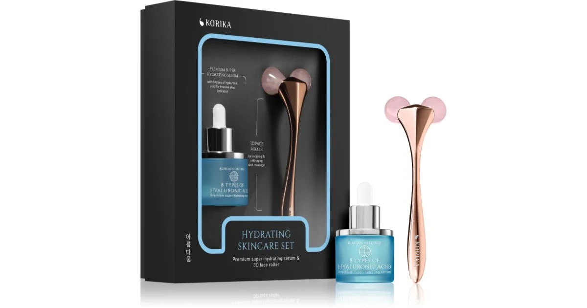 KORIKA Korean Heritage Skincare Set kit per la cura del viso idratante
