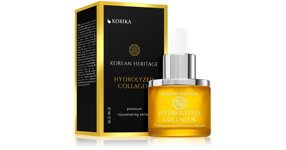 KORIKA Korean Heritage Premium siero viso ringiovanente con collagene idrolizzato 30 ml
