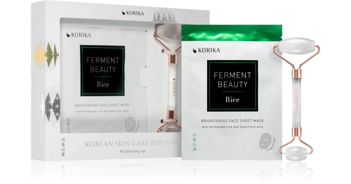 KORIKA KOREAN SKIN CARE ROUTINE set illuminante 2 pezzi