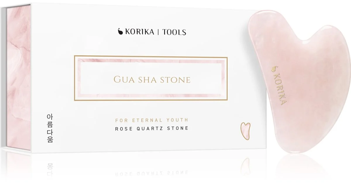 KORIKA Tools Gua Sha Quarzo rosa pietra attrezzi per i massaggi per il viso