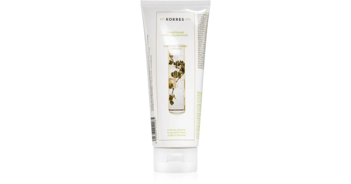 Korres Aloe & Dittany balsamo per capelli normali 200 ml