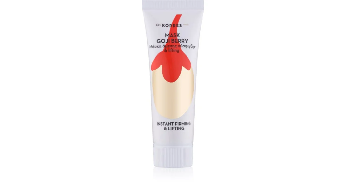 Korres Goji Berry maschera liftante e rassodante effetto immediato 18 ml