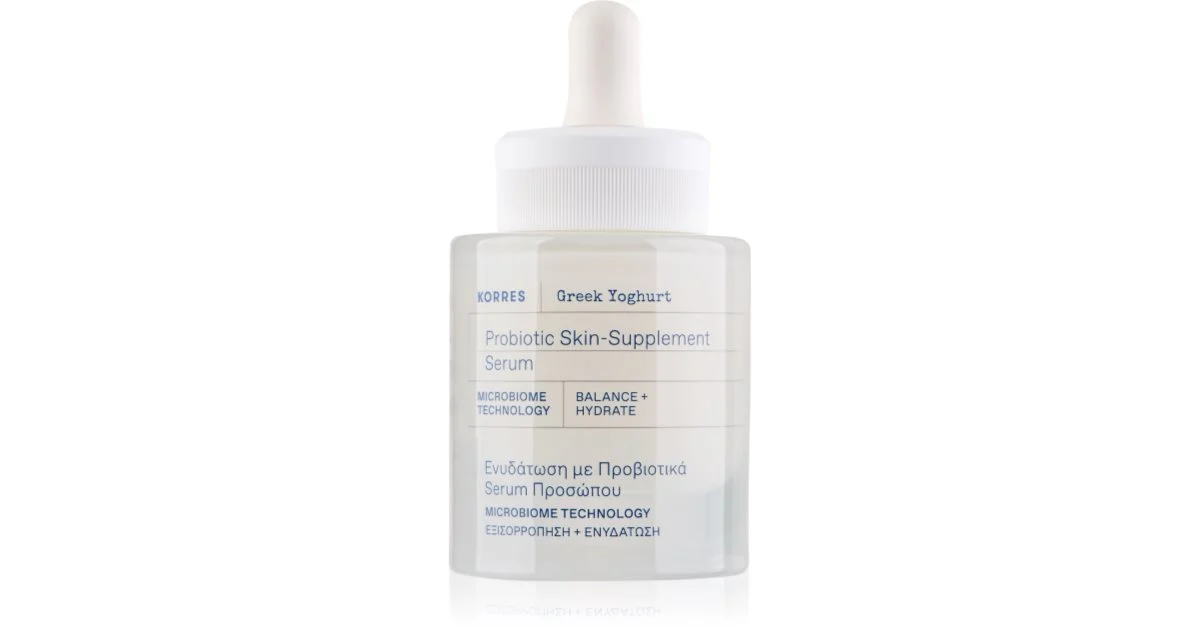 Korres Yogurt Greco Siero Probiotici Concentrato Rivitalizzante 30ml
