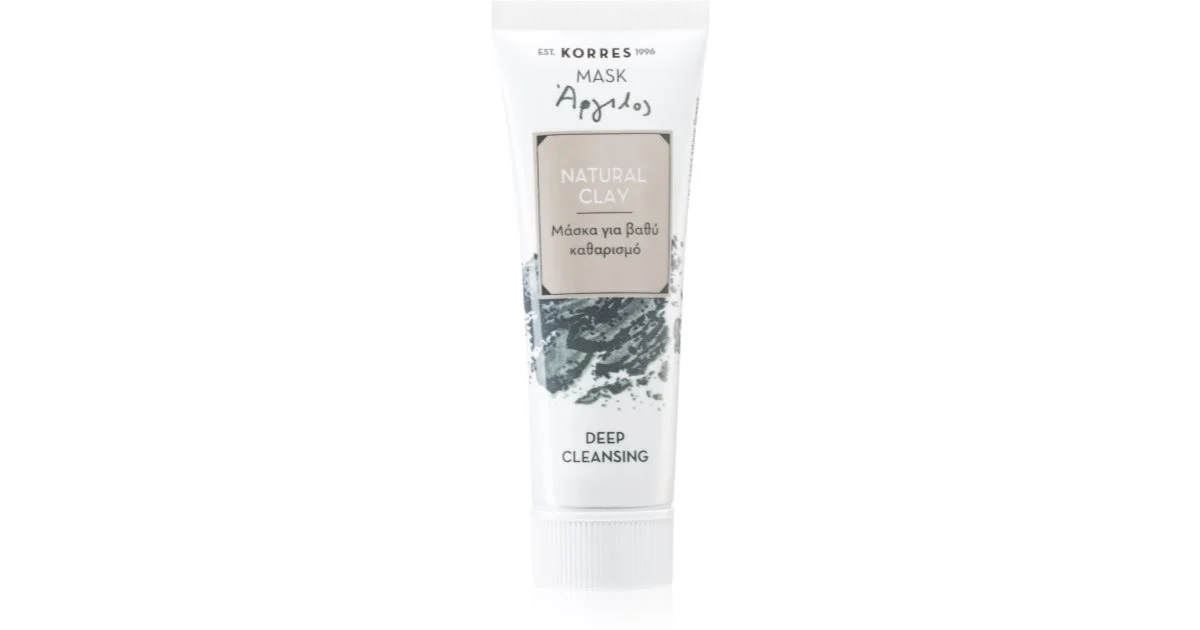 Korres Maschera Detergente Profonda all'Argilla Naturale 18 ml