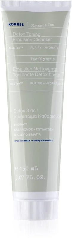 Korres Olympus Tea emulsione detergente 3 in 1 150 ml