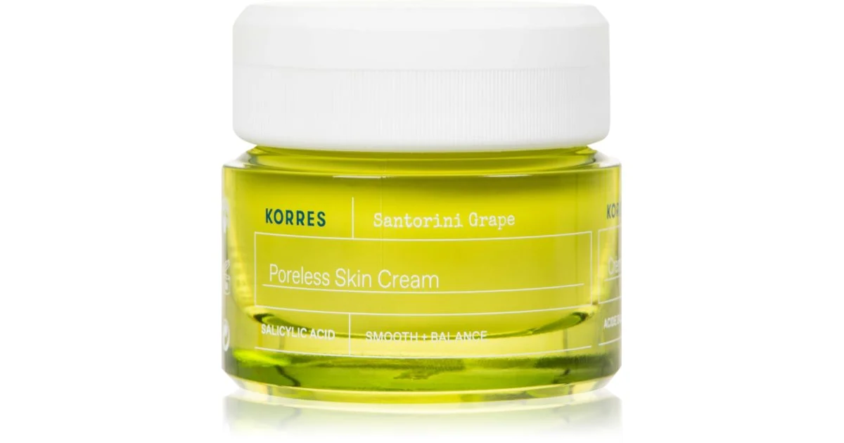 Korres Santorini Grape crema giorno leggera effetto idratante 40 ml