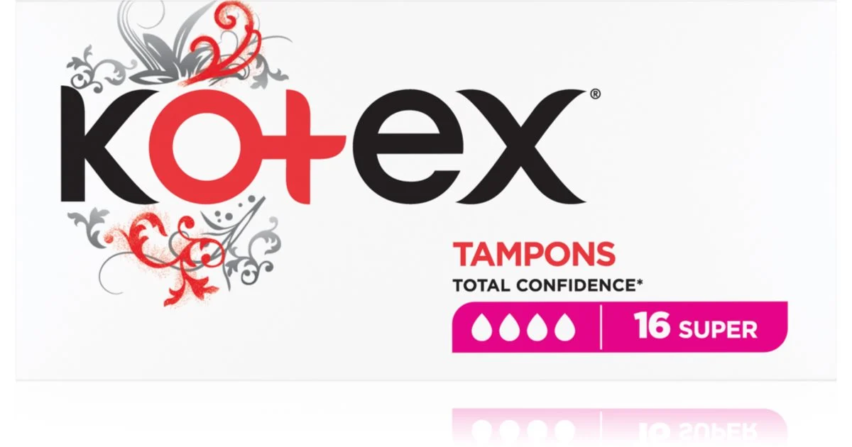 Kotex Super tamponi 16 pezzi