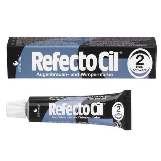 REFECTO CIL COLORE SOPRACCIGLIA N° 2 NERO BLU 15 ml.