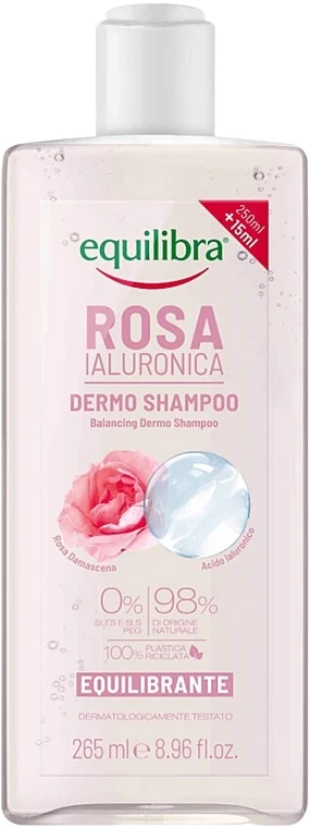 Shampoo alla rosa e acido ialuronico