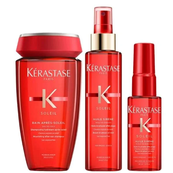 SOLEIL KIT BAIN APRES SOLEIL 250ML + HUILE SIRENE 150ML + HUILE SIRENE 45ML