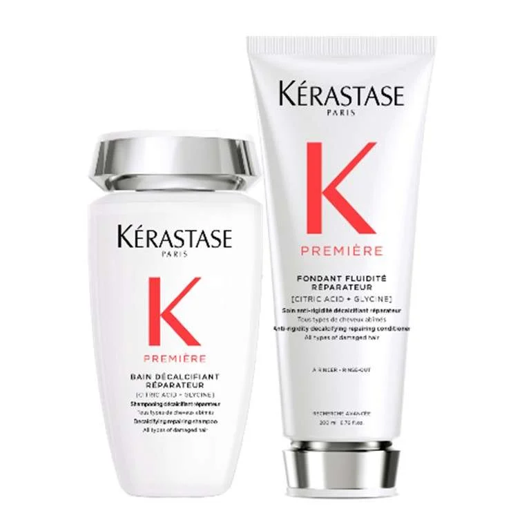 PREMIERE BAIN DÈCALCIFIANT RÈPARATEUR 250 ML + FONDANT FLUIDITÉ RÉPARATEUR 200 ML