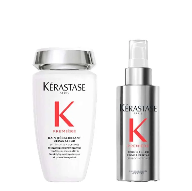 PREMIERE BAIN DÈCALCIFIANT RÈPARATEUR 250 ML + SÉRUM FILLER FONDAMENTAL 90 ML