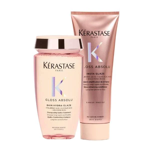 GLOSS ABSOLU BAIN HYDRA-GLAZE + FONDANT INSTA GLAZE