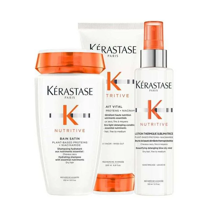 NUTRITIVE TRIO PER CAPELLI SECCHI