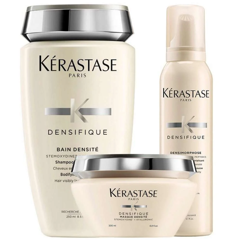KIT DENSIFIQUE BAIN DENSITE 250 ML + MASQUE DENSITE 200 ML + DENSIMORPHOSE MOUSSE 150 ML