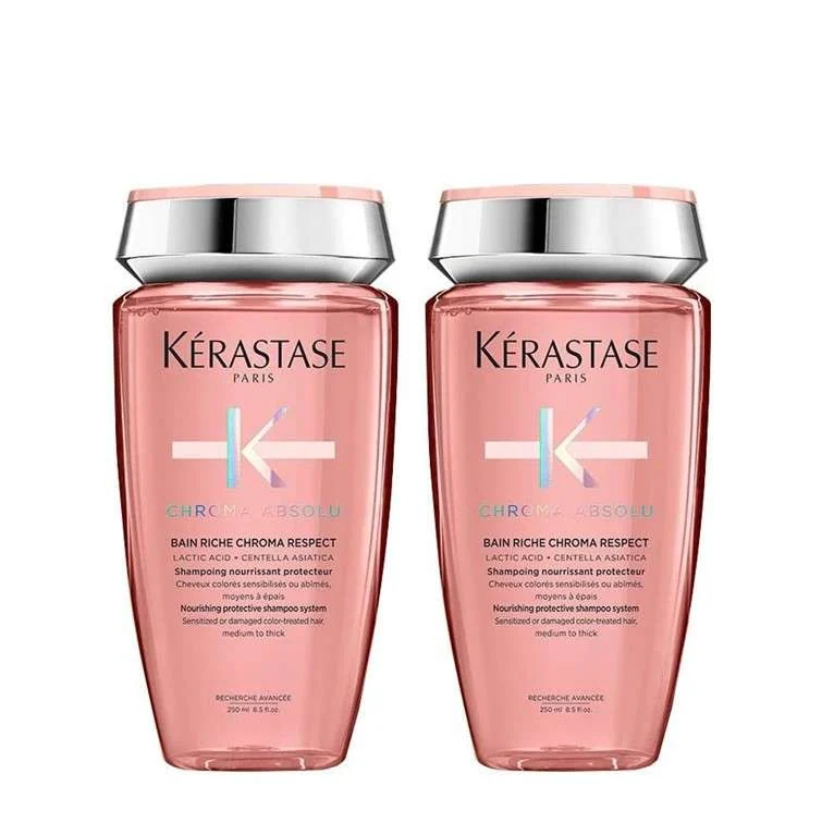 CHROMA ABSOLU KIT DUO BAIN RICHE CHROMA RESPECT 2 X 250 ML.