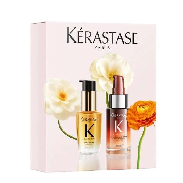 COFANETTO SPRING ELIXIR ULTIME MINI HERO DUO – ELIXIR ULTIME OIL + NUTRITIVE NIGHT SERUM