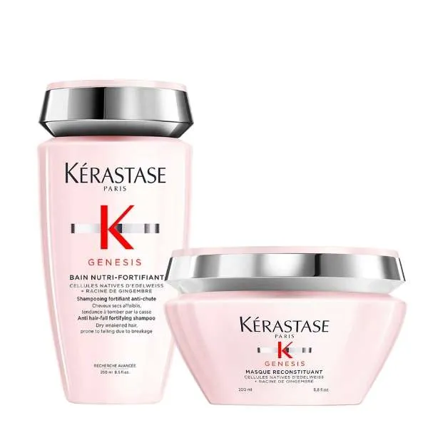 GENESIS BAIN NUTRI-FORTIFIANT 250 ML. + MASQUE RECONSTITUANT 200 ML.