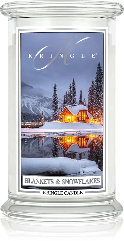 Kringle Candle Blankets & Snowflakes candela profumata 624 g