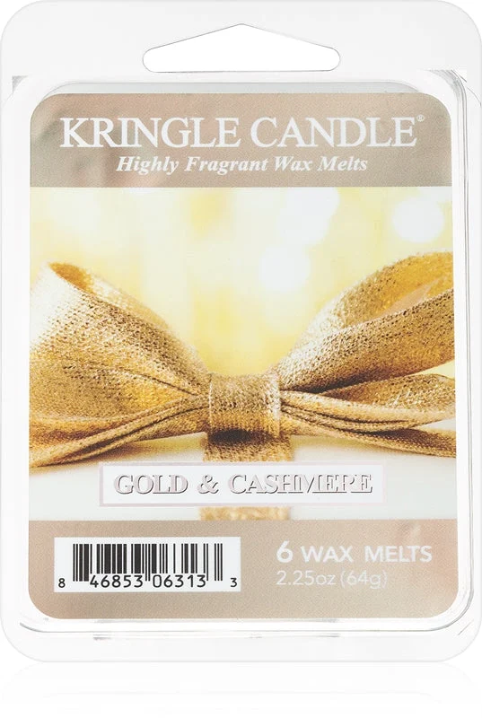 Kringle Candle Gold & Cashmere cera per lampada aromatica 64 g