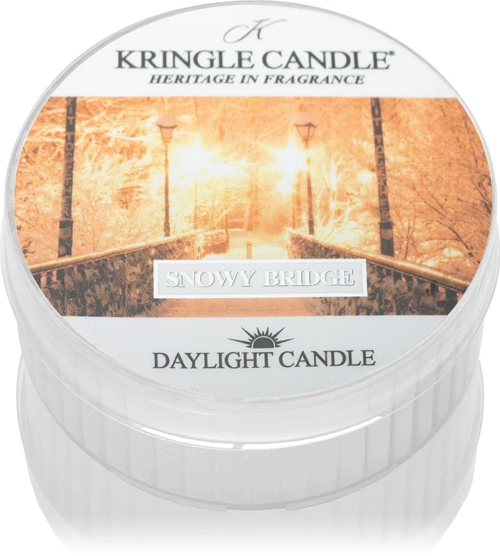 Kringle Candle Snowy Bridge candela scaldavivande 42 g