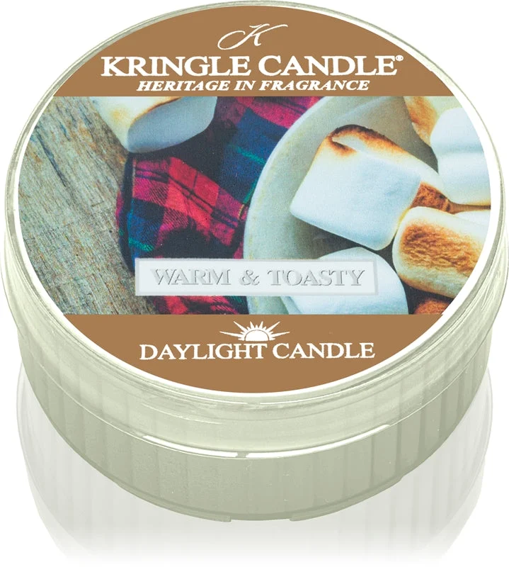 Kringle Candle Warm & Toasty candela scaldavivande 42 g