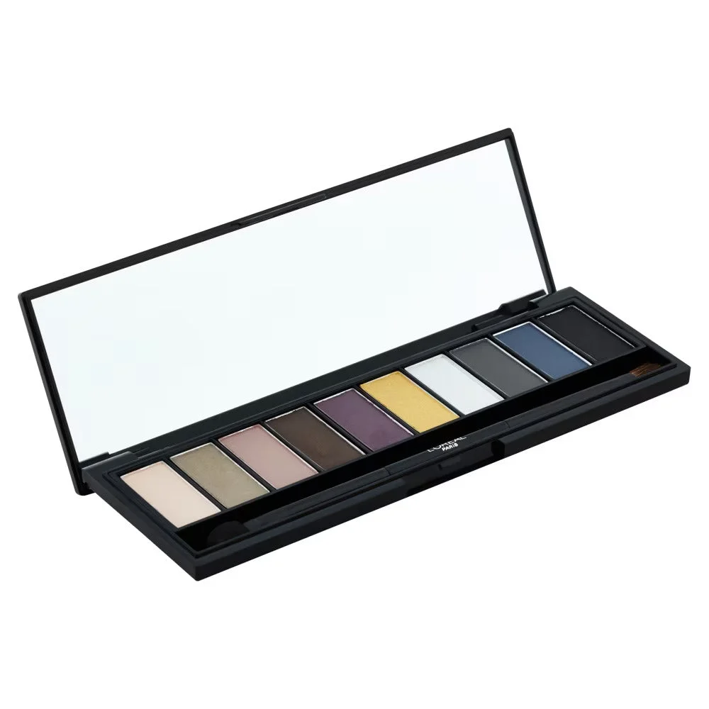 L'Oreal Paris, Color Riche, Palette di Ombretti, Fumé, 10 Sfumature, 7 g