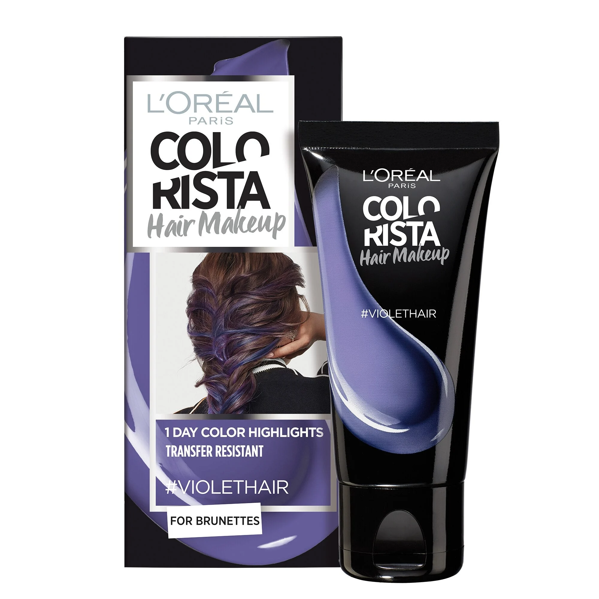L'Oreal Paris, Colorista Makeup, Tintura per Capelli Semipermanente, #violetto, 30 ml