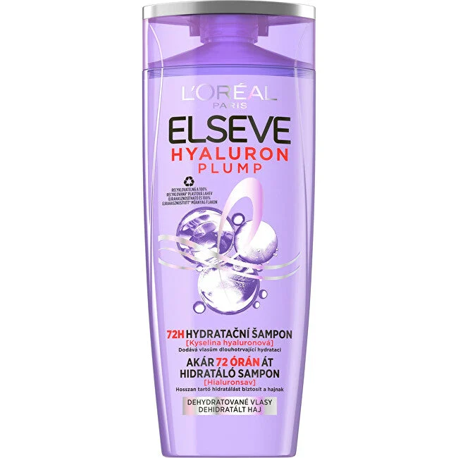 L'oréal paris Elseve Hyaluron Plump 72H (Shampoo Idratante) - Volume: 250 ml