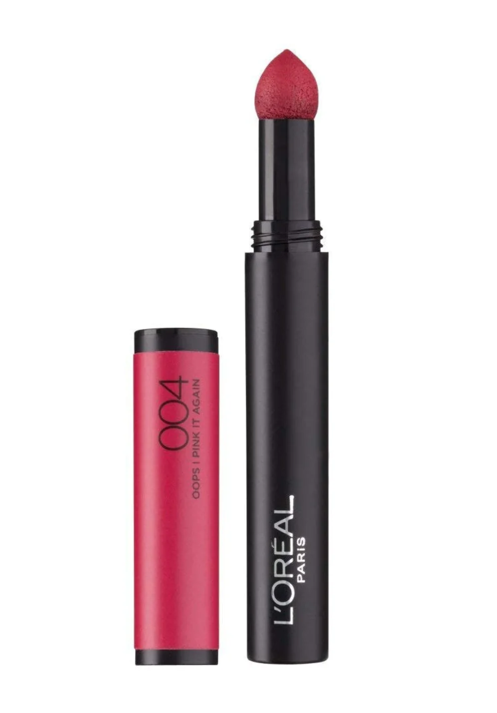 L'Oreal Paris, Infallible Matte Max, Rossetto Liquido, 004, Oops I Pink It Again Pink, 11 g