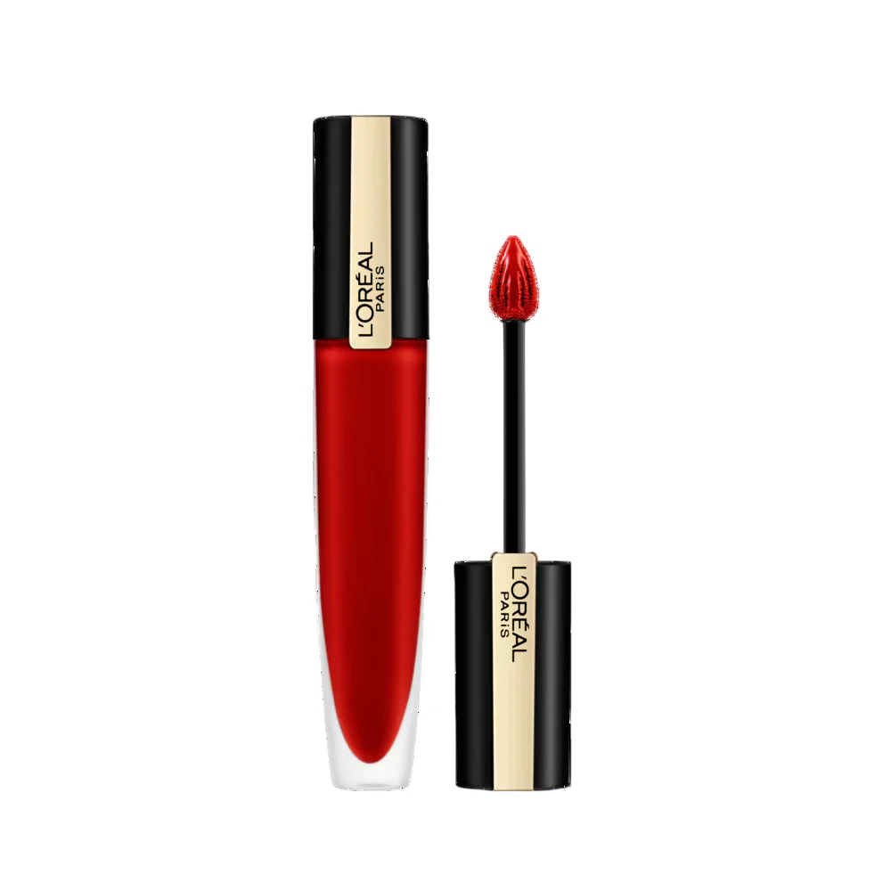 L'Oreal Paris, Rouge Signature Metallics, Rossetto Liquido, 203, Magnetiz, 7 ml