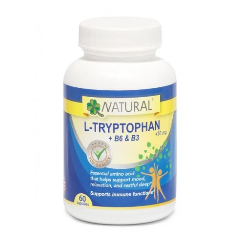 Natural sk L-triptofano 450 mg 60 capsule