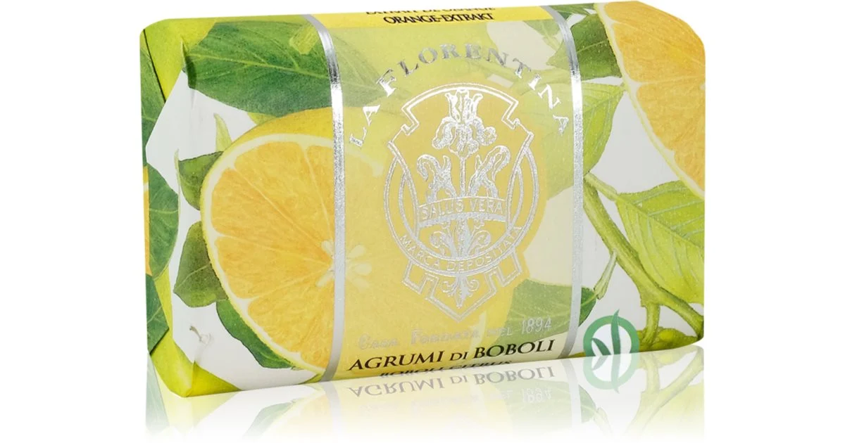 La Florentina Boboli Citrus sapone solido naturale per le mani agrume 200 g