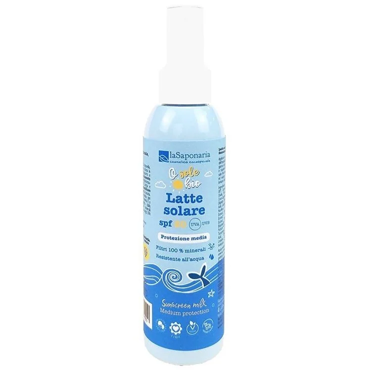 LA SAPONARIA Latte Solare SPF 20 Media Protezione