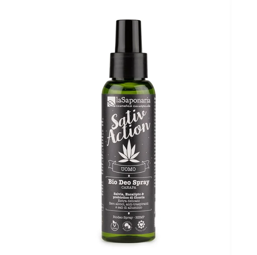LA SAPONARIA SativAction – Bio Deo Spray Canapa