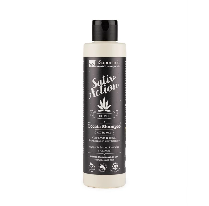 LA SAPONARIA SativAction – Doccia Shampoo All In One