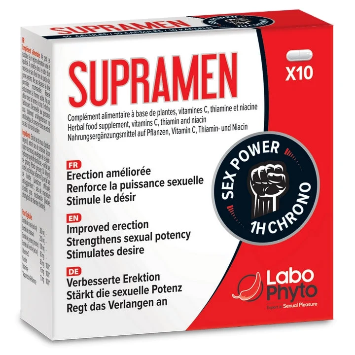 LaboPhyto SupraMen - Potenza Sessuale 10 capsule